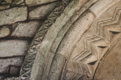 Norman carving on the South Door