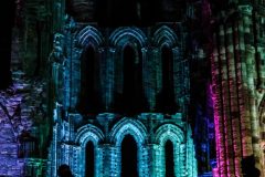 Illuminated Whitby Abbey
